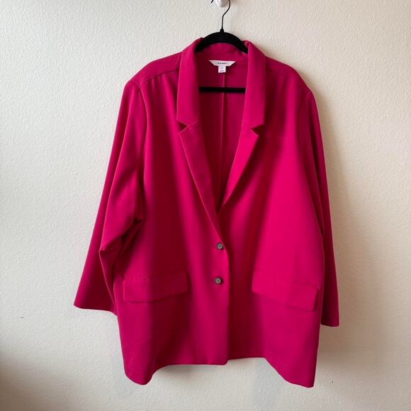 Pink oversized blazer - Picture 1 of 3